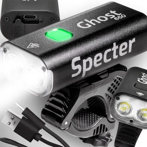  Spectre biciklistička rasvjeta Senzor za sumrak 300 lm baterija