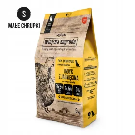    COUNTRY FARM HRANA ZA PSE PUREĆA S JANJETINOM 9 kg + gratis