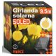 Smartled rasvjetni vijenac 950 cm, crni