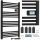 GRZEJNIK ELEKTRYCZNY ŁAZIENKOWY Mission Air® PARIS Black 500W 960x540mm