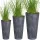  Prosperplast teglica za cvijeće 25 cm x 25 x 47,6 cm promjer 25 cm plastični grafit