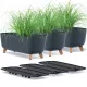  Prosperplast teglica za cvijeće 58 cm x 24 x 23,5 cm plastična antracit