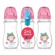 Canpol Babies Set širokih bočica za mlijeko 300ml 12m+ Easy Start Toys - Lutka