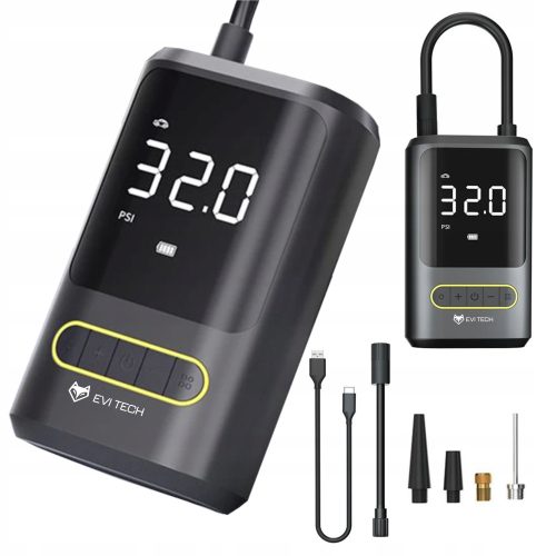 Električna pumpa EVI AIR PUMP PRO+ AKU, crna