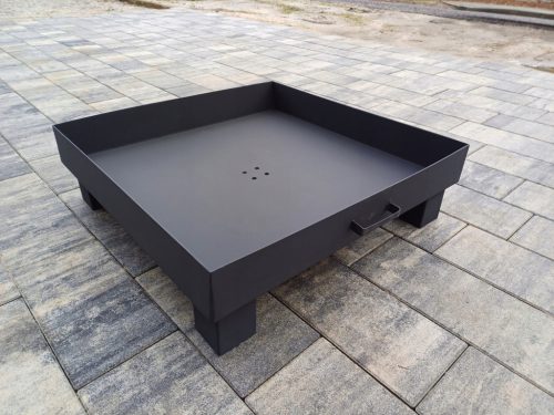  Kvadratni vrtni kamin, lim 3mm!