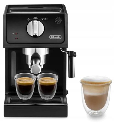  De'Longhi ECP 31.21 1100 W portafilter espresso aparat, crni