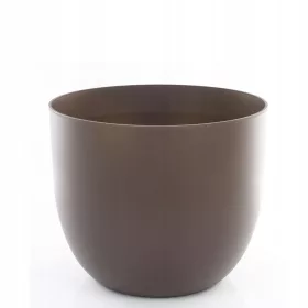    Euro3plast teglica za cvijeće 39 cm x 39 x 32,5 cm plastični grafit, nijanse smeđe i bež boje