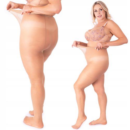 Rajstopy Plus Size 15 den Matowe Bež | Veliki Kljun | Kvalitetan Poljski Proizvod Fenome