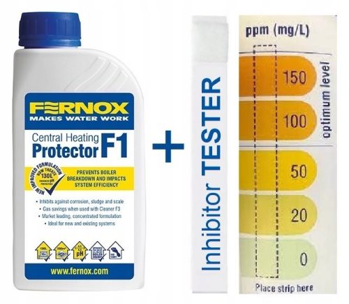 Fernox F1 tekućina za zaštitu od korozije + TEST Tester 500ml