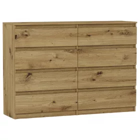  Mobene Moderna komoda 140 x 40 x 98 cm mat artisan hrast