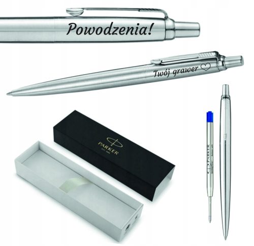 Parker Jotter plava kemijska olovka s gravurom