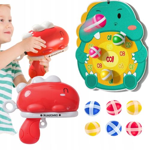 Poklon Set Arkadne Igre Pucanja u Mete s Čičkom za Djecu 3-8 godina