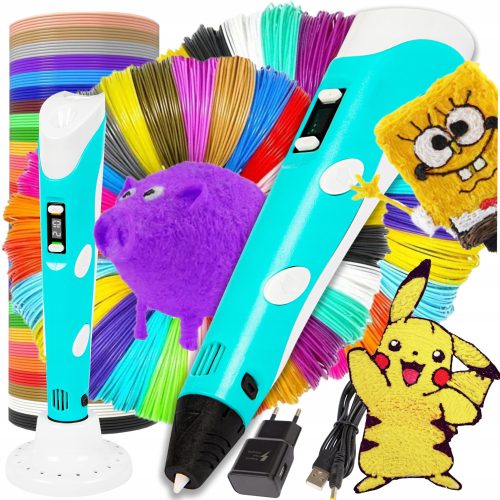 3D olovka XXL SET + 165M PLA Filament + Poklon za Djecu