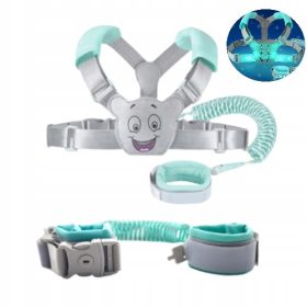 Bijela narukvica s LED svjetlom za sigurnost djeteta