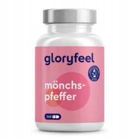   Kapsule Chasteberry od Gloryfeel - 100% Veganske, Pakiranje za 8 Mjeseci