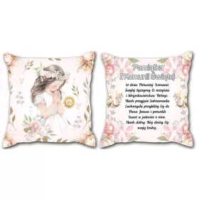    Suvenir Prve Svete Pričesti/Jastuk 40x40 Pričest/Poklon/Djevojčica 1
