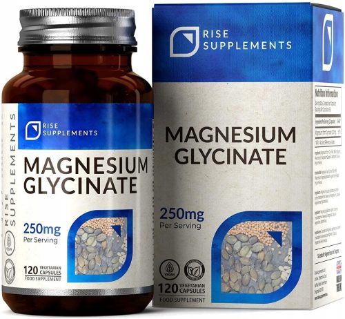 Glicinat magnezija s 120 kapsula po 250mg - Rise Supplements