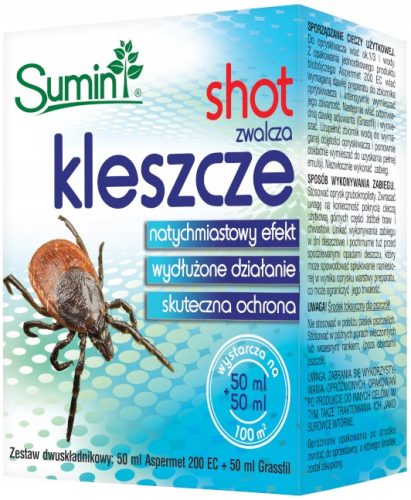  Tekućina protiv krpelja i komaraca Sumin Shot 50ml