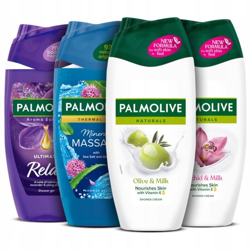 Palmolive set gelova za tuširanje za žene 4x 250 ml