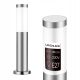 Okrugli LED stup za vrt E27 45cm INOX dekorativni