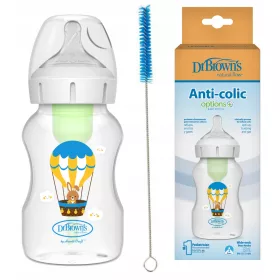   DR. BROWN'S BOČICA 330ml SA OPCIJAMA+ ZE ZEČJOM ČUNJEM I BALONIMA