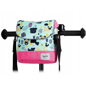    TORBA KOŠARA KOŠARA za upravljač bicikla SKUTER za djecu MINT DOGS