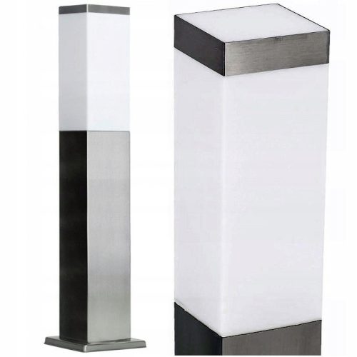 Lampion za vrt SuperLED E27, 45 cm, inox