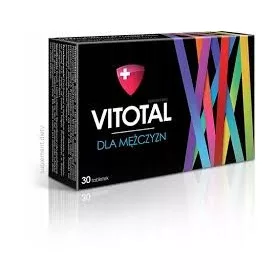   Vitotal za muškarce - Multivitaminski dodatak s mineralima, 30 tableta