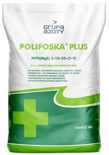 Gnojivo Polifoska Plus 10 kg za Vrtne Kulture