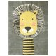 Dječji tepih Lima E181A l.grey/yellow s lavom