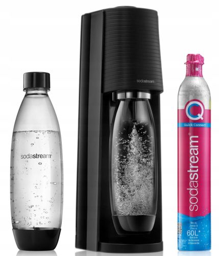 SodaStream Crni Carbonator Terra + 1 boca
