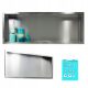 Balneo Jedna Ugradna Kupaonska Polica 90 x 30 x 10 cm Inox