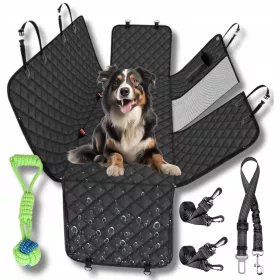   Mat za psa za auto s pokrovom za sjedalo i sigurnosnim pojasom 200x145