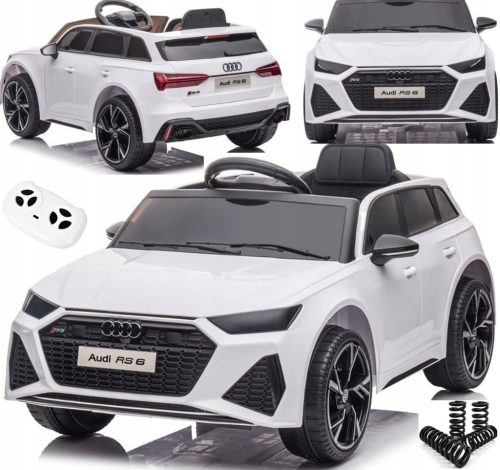 AUDI RS auto na akumulator za djecu 4 x AMORY + KOŽA + EVA FELGE + DALJINSKI