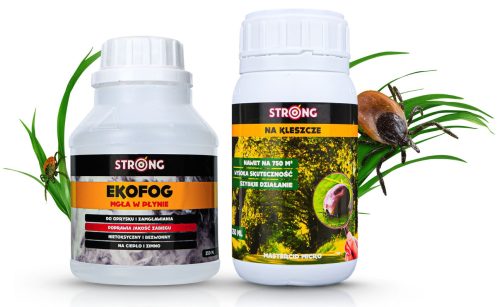 Spray protiv krpelja STRONG 250ml + nošač EKOFOG 250ml