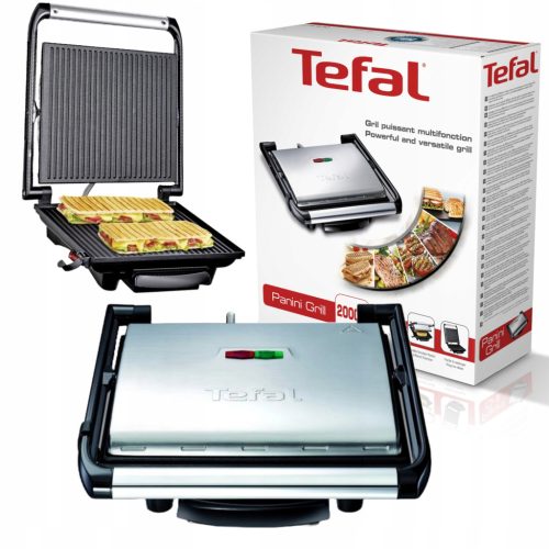  ELEKTRIČNI ROŠTILJ KUHINJSKI TOAST | Tefal Inicio PANINI GRILL | 2000 W