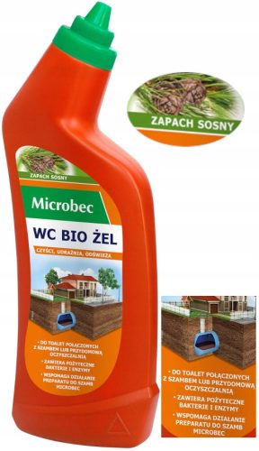 BROS tekući gel za čišćenje WC-a za septičke jame i postrojenja za pročišćavanje otpadnih voda 750 ml