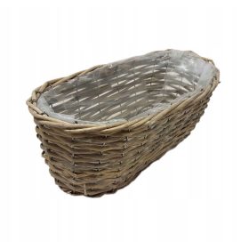  Pletena balkonska kutija 36 x 15 cm