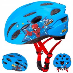    Seven IN-MOLD SPIDERMAN BLUE biciklistička kaciga veličine M