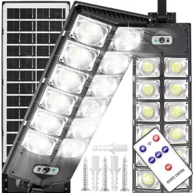  INTMIX ulična svjetiljka 1700 W 80000 lm na solarni pogon