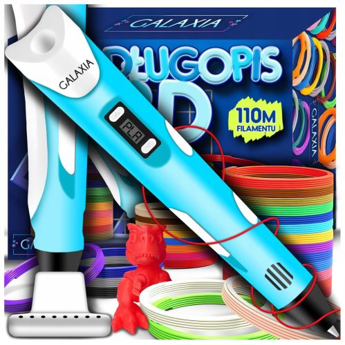 3D OLOVKA za djecu GALAXIA® 3D PRINTER OLOVKA Magic s PLA KARTRIDŽIMA 110 METARA