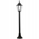 Vanjski rasvjetni stup Polux LIGURIA E27 96,5 cm crni