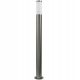 Lampa za vrt Polux E27 okrugli stup, 100,1 cm, srebrna