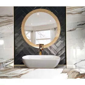  OKRUGLO UKRASNO OGLEDALO SA LED RASVJETOM 70 cm VENUS