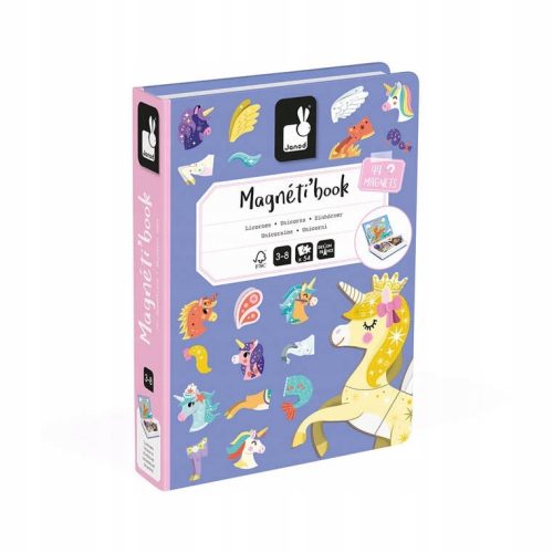 Magnetibook Jednorog magnetni blokovi 54 kom.