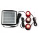 Solarni reflektori LED RGB SL503, set 3 kom, senzor sumraka