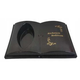 Nadbrobna knjiga s cvijećem za grob