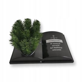 Ukras za grob Knjiga sa cvijećem