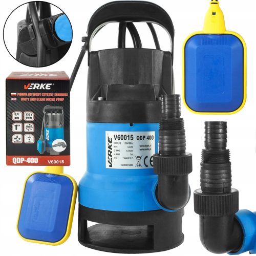 PUMPA ZA VODU BRUDNJU VERKE 400 W 4500 l/h