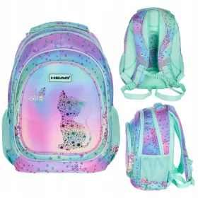   Pleteni ruksak s više pretinaca za školu Head Multicolor 20 godina